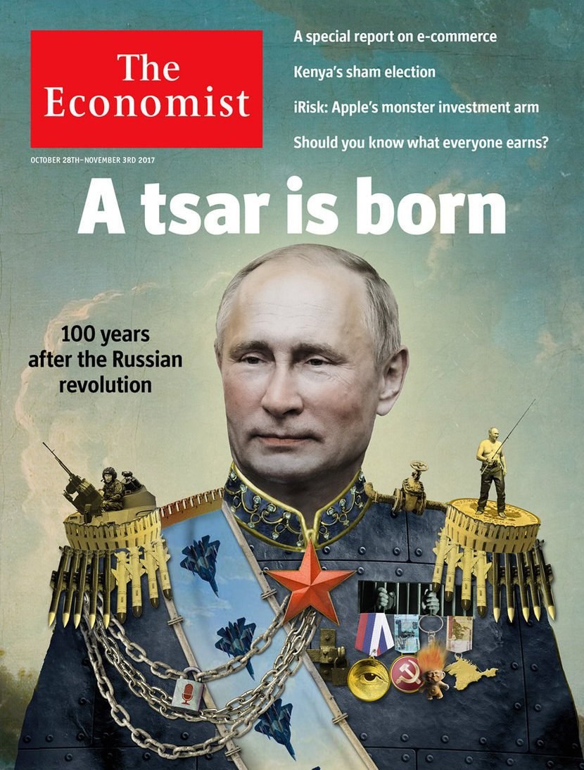 The Economist: "Царь [Путин] родился"