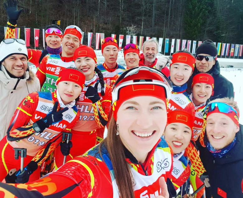 Домрачева побеждает даже с китайцами!