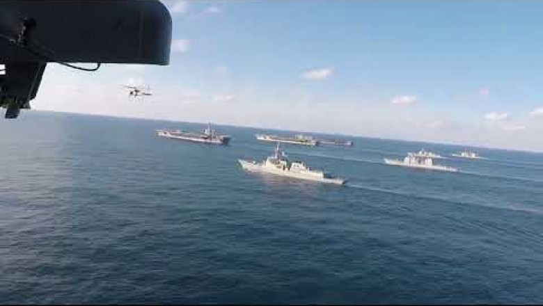 "Что-то будет". Редчайший видеокадр: USS Ronald Reagan, USS Theodore Roosevelt и USS Nimitz в единой эскадре